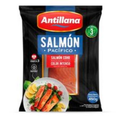 Imagen de Filete de salmón ANTILLANA Pacífico x450 g