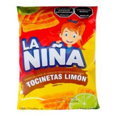 Imagen de Tocineta LA NIÑA sabor a limón x15 g