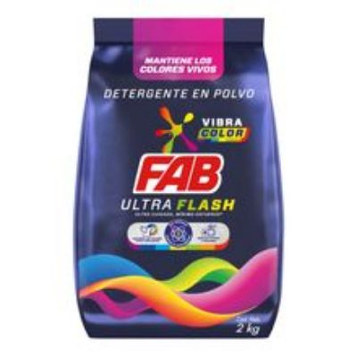 Imagen de Detergente FAB polvo protección color x2000 g