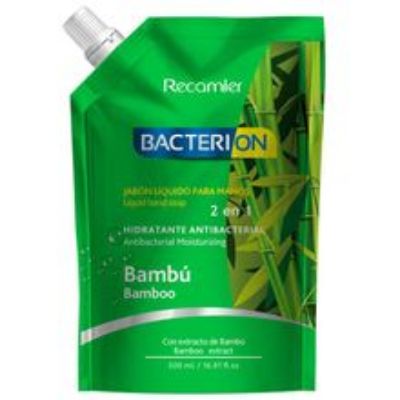Imagen de Jabón líquido BACTERION bambu x500 ml
