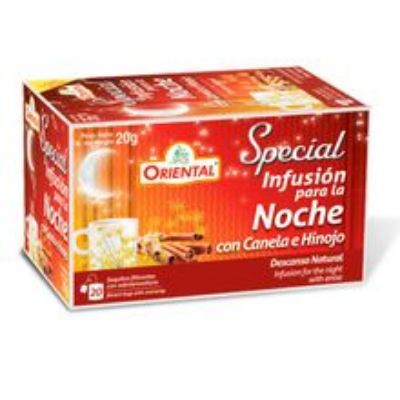 Imagen de Infusión para la noche ORIENTAL con canela e hinojo x 20 sobres