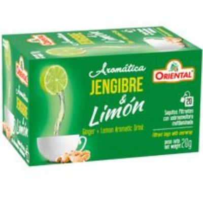 Imagen de Aromática ORIENTAL jengibre/limón x20 sobres