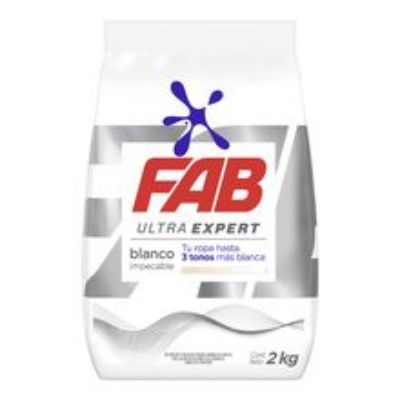 Imagen de Detergente FAB ultra blanco x2000 g