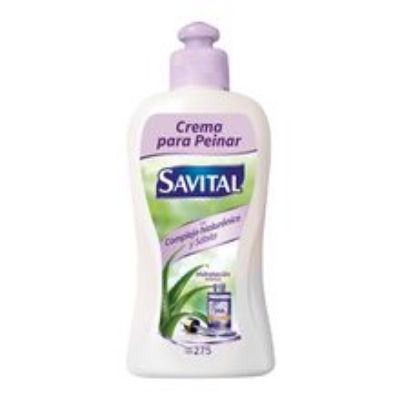 Imagen de Crema para peinar SAVITAL con complejo hialurónico y sábila x275 ml