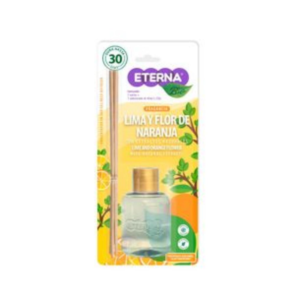 Imagen de Ambientador ETERNA varitas lima y flor de naranja (40 mm)