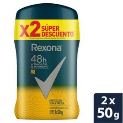Imagen de Desodorante REXONA V barra hombre (100 gr)
