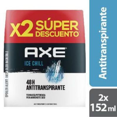 Imagen de Desodorante AXE ice chill aerosol (304 ml)