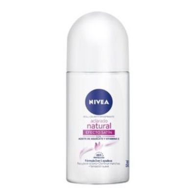 Imagen de Desodorante NIVEA tono natural mujer satín roll on (50 ml)