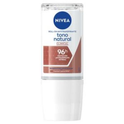 Imagen de Desodorante NIVEA clinical tono natural roll on (50 ml)