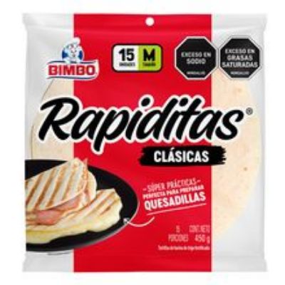Imagen de Tortillas BIMBO tradicional x450 g