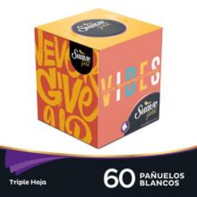Imagen de Pañuelo SUAVE GOLD cubo x60 unds