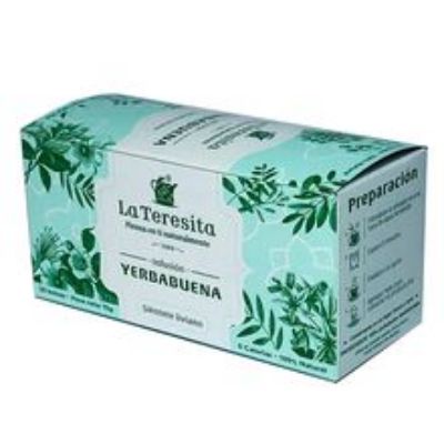 Imagen de Infusión LA TERESITA yerbabuena x20 sobres