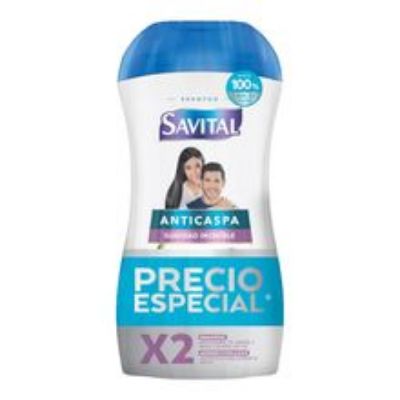 Imagen de Shampoo SAVITAL anticaspa x510 ml+acondicionador x490 ml