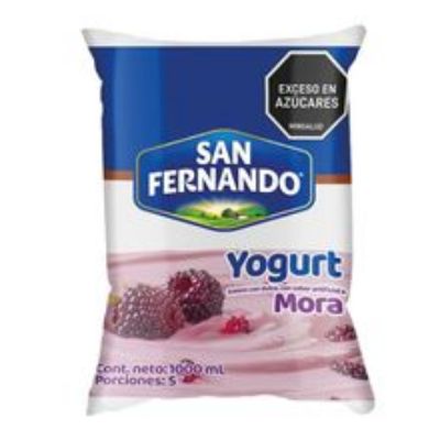 Imagen de Yogurt SAN FERNANDO mora x1000 g