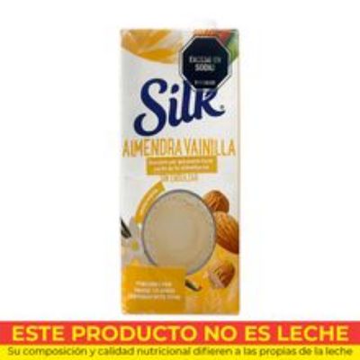 Imagen de Bebida almendras SILK sin azúcar vainilla x946 ml