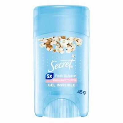 Imagen de Desodorante SECRET mujer gel powder protect cotton (45 gr)