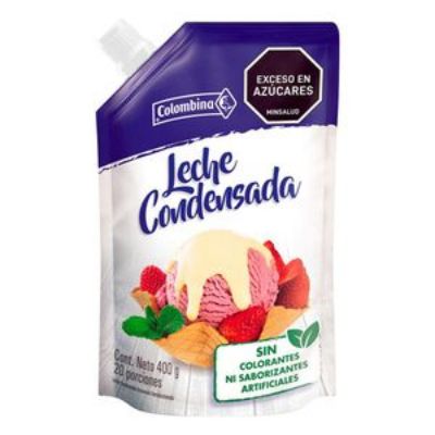 Imagen de Leche condensada COLOMBINA en bolsa (400 gr)