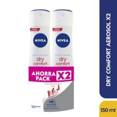 Imagen de Desodorante NIVEA dry comfort para mujer spray (300 ml)