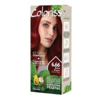 Imagen de Tinte COLORISS rubio oscuro extra rojo N.° 6.66