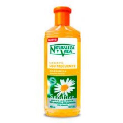 Imagen de Shampoo NATURALEZA Y VIDA manzanilla aclarado natural x400 ml