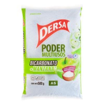 Imagen de Detergente en polvo DERSA multiusos bicarbonato + manzana (500 gr)