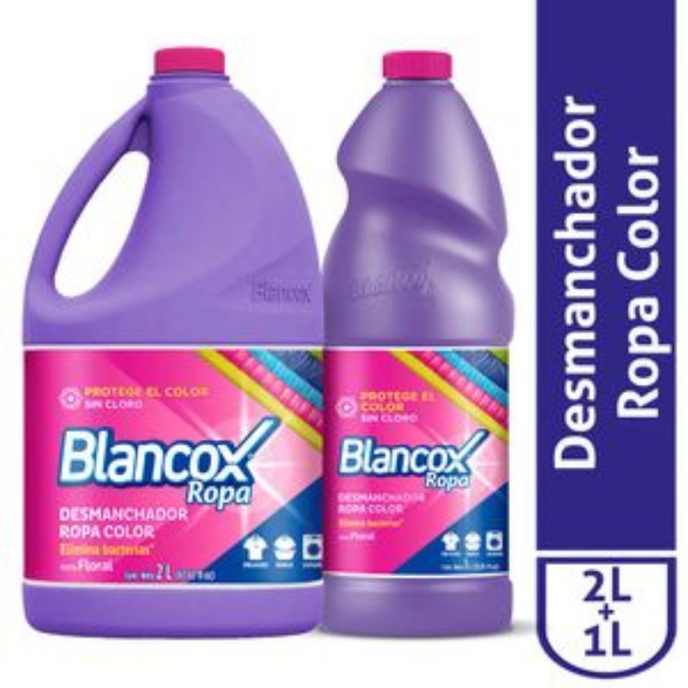Imagen de Desmanchador BLANCOX ropa color líquido (3000 ml)