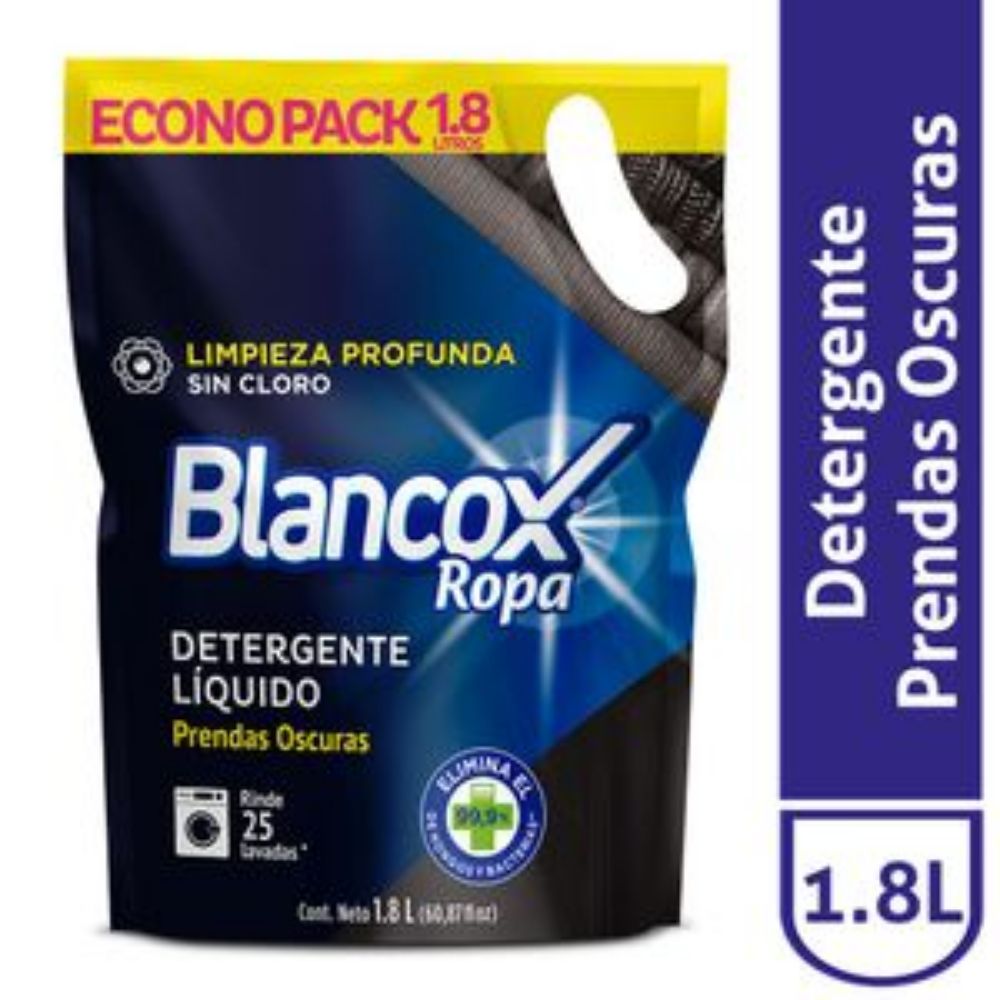 Imagen de Detergente líquido BLANCOX oscuros intensos limpieza profunda (1800 ml)