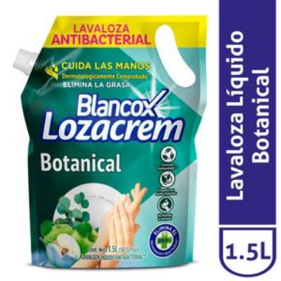 Imagen de Lavaloza LOZA CREM líquido cuida las manos (1500 ml)