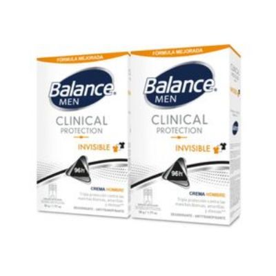 Imagen de Desodorante BALANCE crema clinical invisible hombre (100 gr)