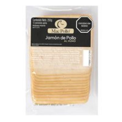 Imagen de Jamon MAC POLLO de pollo al humo x250 g
