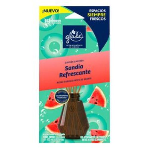 Imagen de Ambientador varitas GLADE sandía refrescante (100 ml)