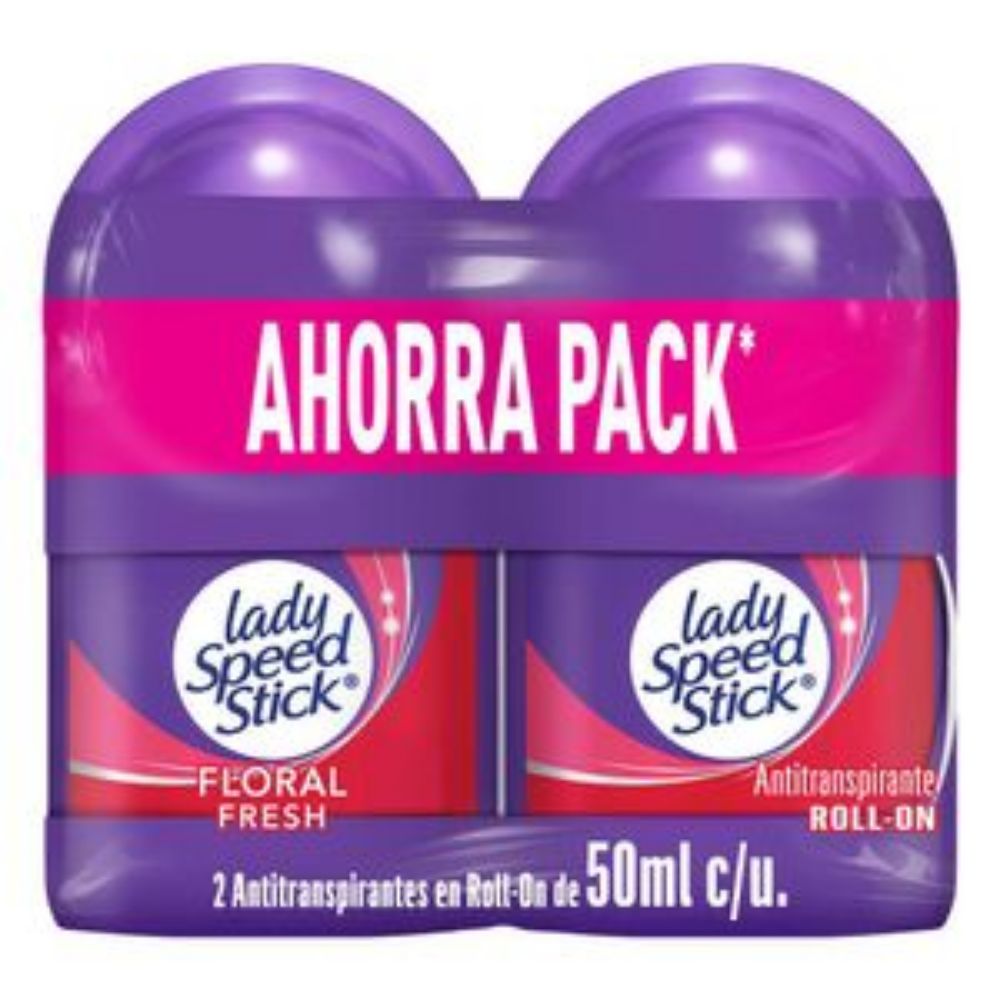 Imagen de Desodorante LADY SPEED STICK floral fresh roll on (100 ml)
