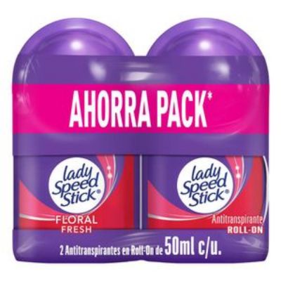 Imagen de Desodorante LADY SPEED STICK floral fresh roll on (100 ml)