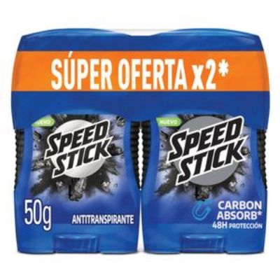 Imagen de Desodorante SPEED STICK carbón absorb barra hombre (90 gr)