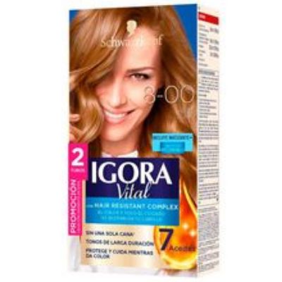 Imagen de Tinte IGORA vital rubio claro 2 tubos N.° 8.00