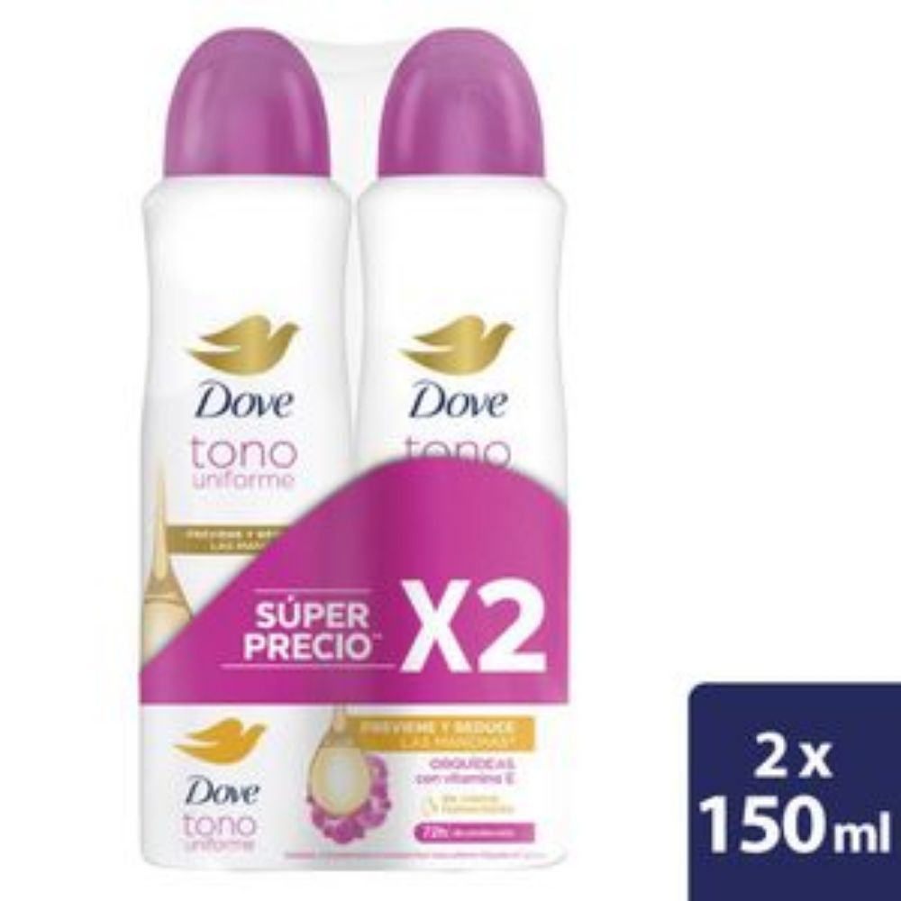 Imagen de Desodorante DOVE aerosol orquidea (150 ml)