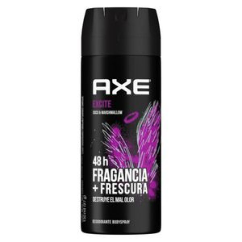 Imagen de Desodorante AXE excite fragancia y frescura aerosol (150 ml)