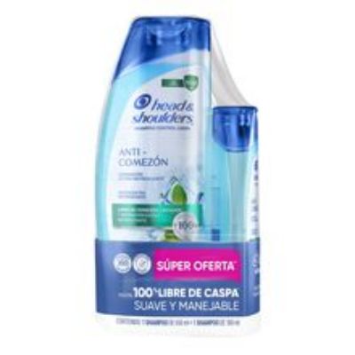 Imagen de Shampoo H&S anti comezón x650 ml + Shampoo x 180 ml