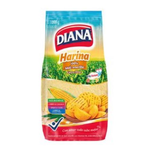Imagen de Harina DIANA maíz amarillo (1000 gr)