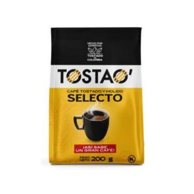 Imagen de Café TOSTAO tostado y molido (200 gr)