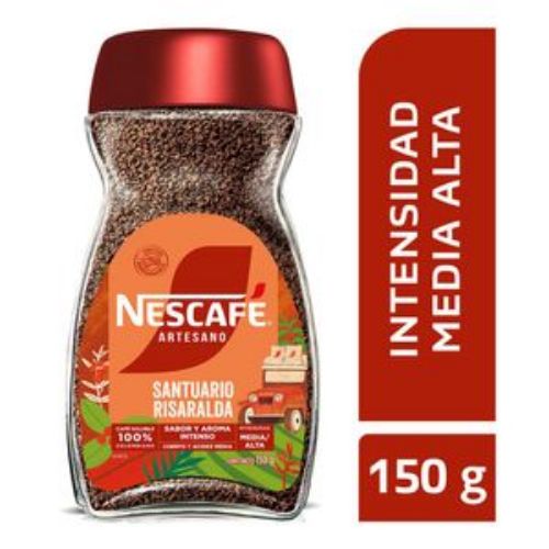 Imagen de Café instantáneo NESCAFE ARTESANO Santuario Risaralda (150 gr)