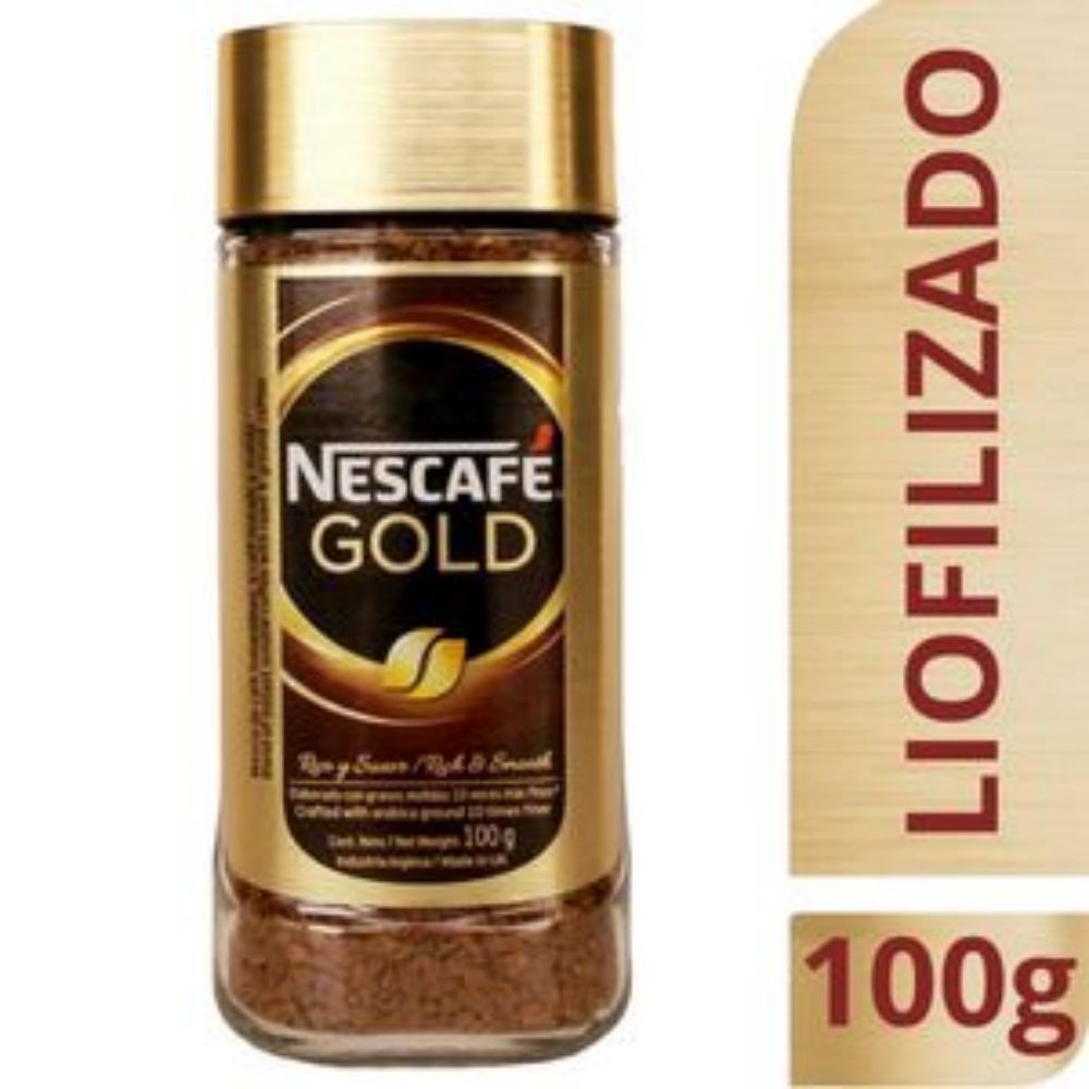 Imagen de Café Liofilizado NESCAFE GOLD instantáneo (100 gr)