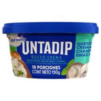 Imagen de Queso crema NORMANDY champiñón y finas hierbas x150 g