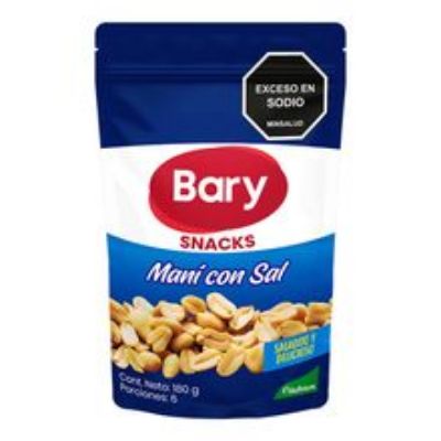 Imagen de Maní BARY salado x180 g