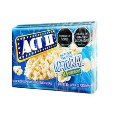 Imagen de Act 3Pck Natural ACT II 240 gr