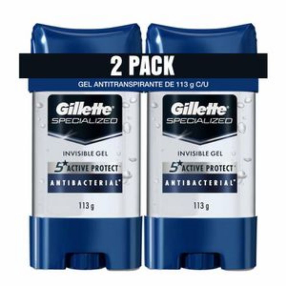 Imagen de Desodorante GILLETTE gel specialized antibacterial (226 gr)