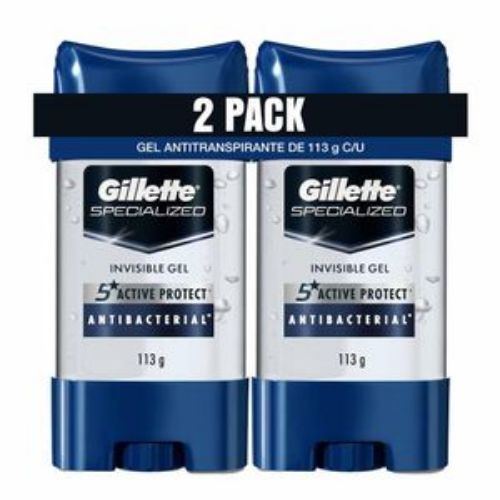 Imagen de Desodorante GILLETTE gel specialized antibacterial (226 gr)