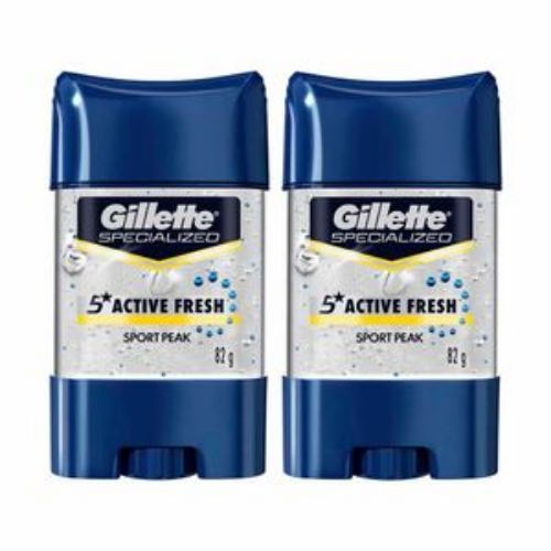 Imagen de Desodorante GILLETTE pack gel active fresh sport peak (164 gr)