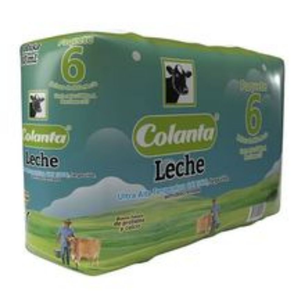Imagen de Leche COLANTA semidescremada 6 unds x900 ml c/u