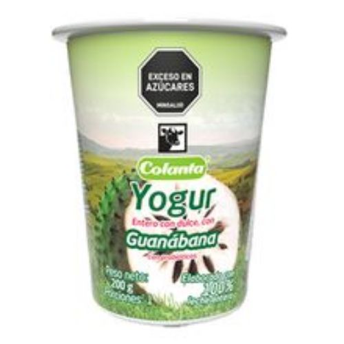 Imagen de Yogurt COLANTA guanabana x200 g